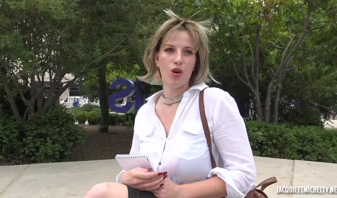 Пикап деловой сисястой блондинки или цепляем бизнес-леди на крючок